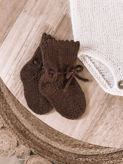 NYHET! Lilles første sokk // Baby´s first sock